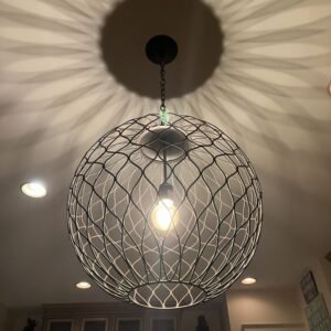 Elegant Crystal Chandelier with Sparkling Design